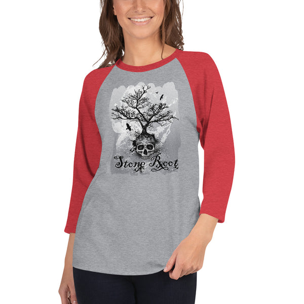 Stone Root™ Concert Tee 3/4 sleeve raglan shirt