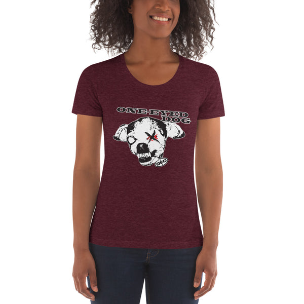 OED™ One-Eyed Dog™ Concert Tee T-Shirt Women's Crew Neck