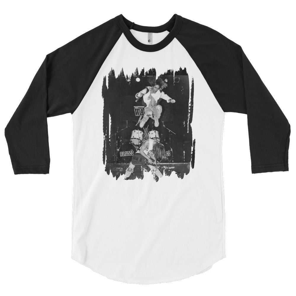 WANTED™ Concert Tee The Ritz Music Hall 1989 - 3/4 sleeve raglan shirt