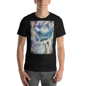 Monkeycan8™ Artists Series 'Jersey Devil - Infrared' Short-Sleeve Unisex T-Shirt