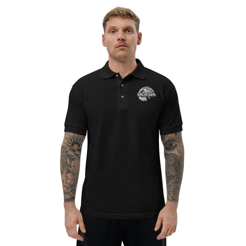 Why On Earth™ (WOE) Embroidered Polo Shirt