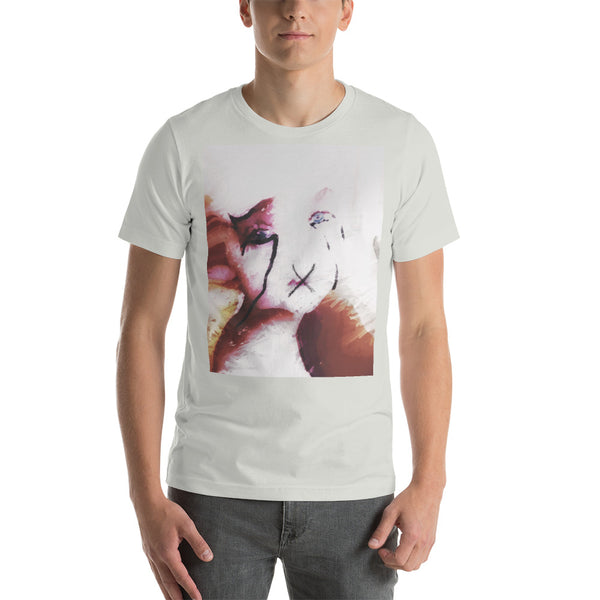 Monkeycan8™ Artists Series 'Quiet' Short-Sleeve Unisex T-Shirt