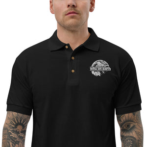 Why On Earth™ (WOE) Embroidered Polo Shirt