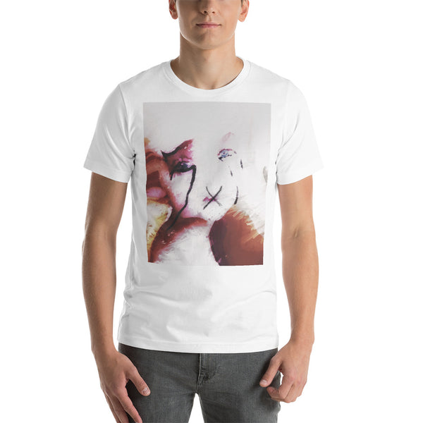 Monkeycan8™ Artists Series 'Quiet' Short-Sleeve Unisex T-Shirt