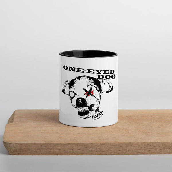 OED™ One-Eyed Dog™ Coffee Mug with Color Inside