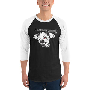 OED™ One-Eyed Dog™ Concert 3/4 sleeve raglan shirt