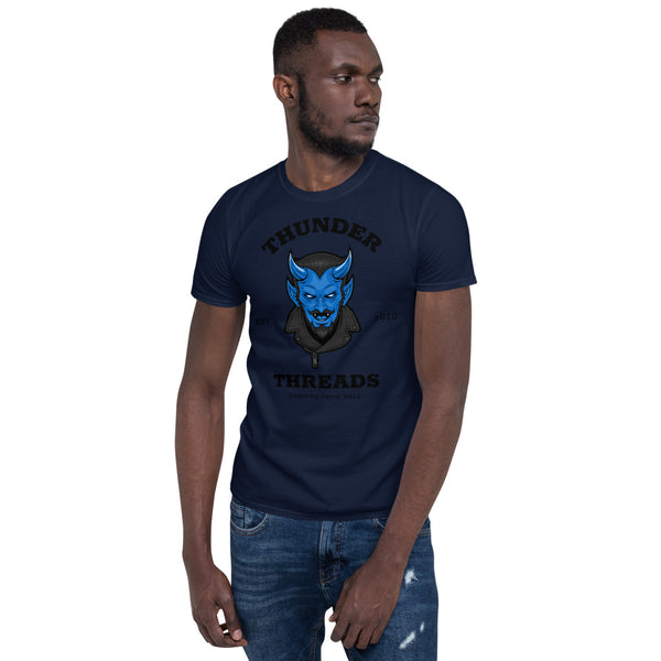 Thunder-Threads Brand 'Designed in Hell' Series - Short-Sleeve Unisex T-Shirt